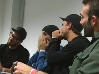 Interview de Chinese man, concert du 5 novembre, au Rich Mix, a Londres