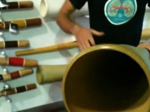 Didgeridoo Store Product Demo - Hemp Didge key F MN 822