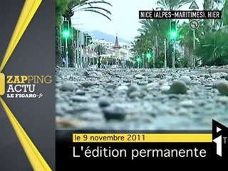 Après les crues, la mer se déchaine sur la Côte d'Azur