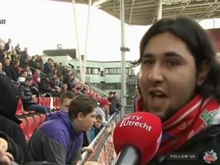 Driehonderd fans bij training FC Utrecht  2011-2012