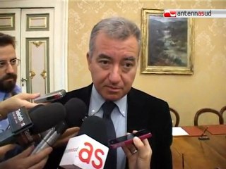 TG 08.11.11 Bari, Mantovano: "Il pericolo sono le bande organizzate"