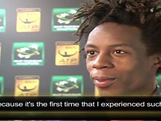 Chinese portrait with Gaël Monfils