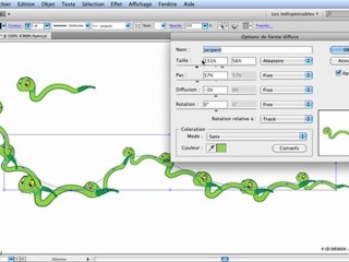 Illustrator CS5 : Forme diffuse