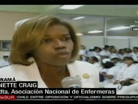Enfermeras panameñas solicitan recursos para hospitales