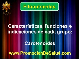 FITONUTRIENTES PARTE I (NUTRICION Y SALUD)