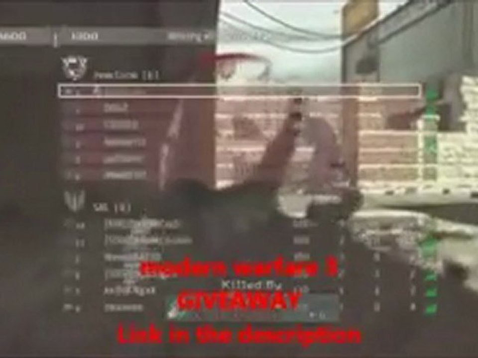 Modern Warfare 3 gameplay and free giveaway