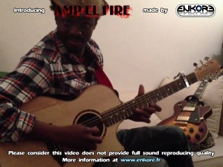 Moh! Kouyate en acoustique sur Amp el'Fire (www.enkore.fr)