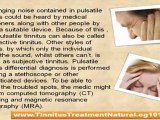 pulsatile tinnitus treatment natural