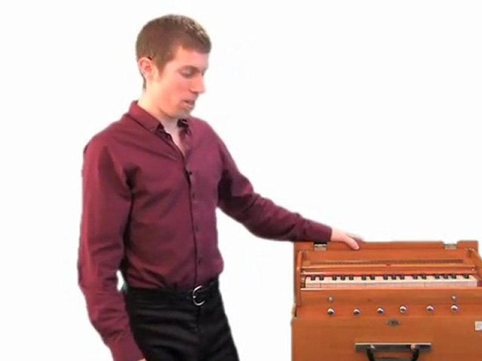A harmonium's buttons - what they do