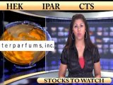 (HEK, IPAR, CTS) CRWENewswire Stocks to Watch