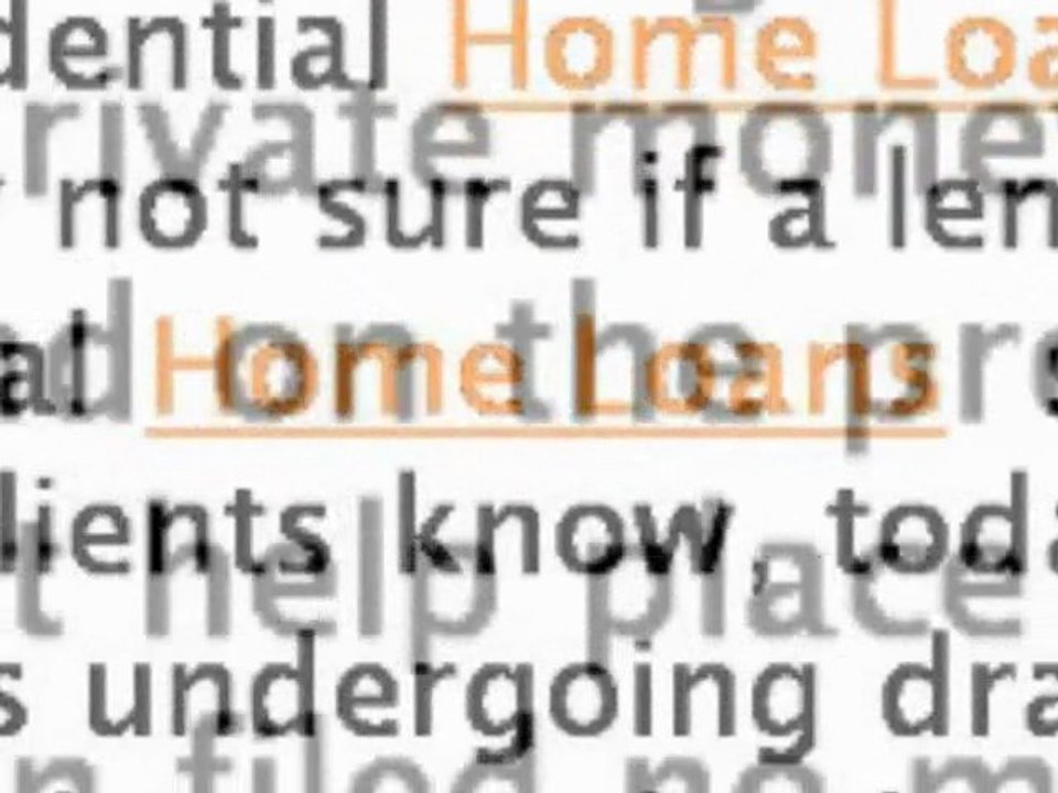Residential Home Loans