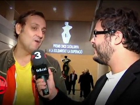 TV3 - Divendres - Carles Sanchez als premis ONCE