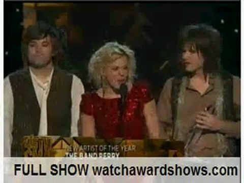 The Band Perry acceptance speech CMA 2011 Best New artist