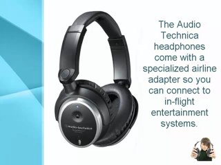 Audio Technica ATH-ANC7B Active Noise-Cancelling Closed-Back Headphones