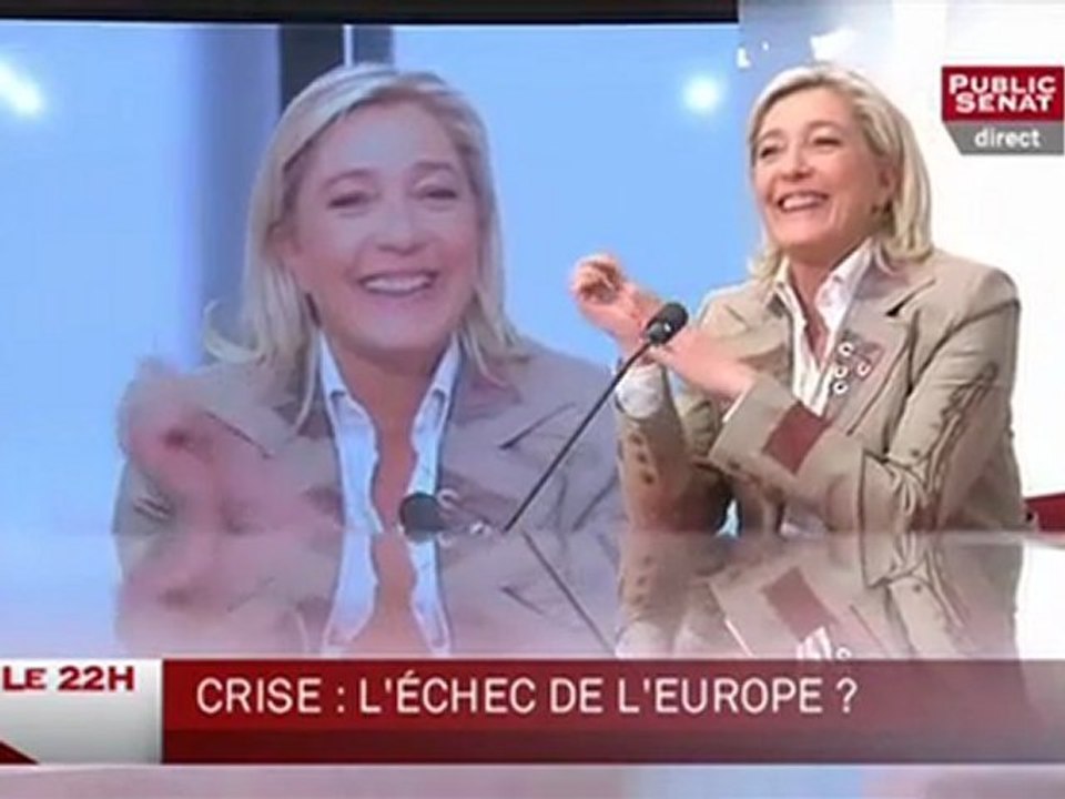 Marine Le Pen Public Senat 091111
