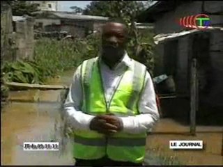 Dégâts causés par la pluie à Talangaï et Ouenzé