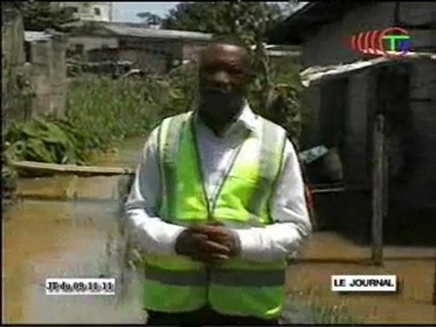 Dégâts causés par la pluie à Talangaï et Ouenzé