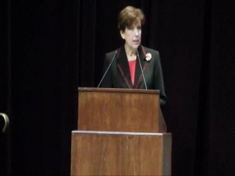 Roselyne Bachelot-Narquin aux assises des médecins coordonnateurs en EHPAD le 8 novembre 2011