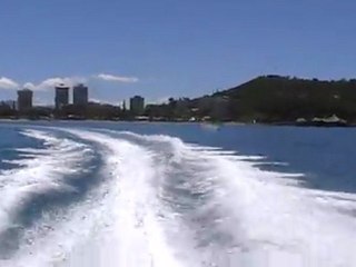 Départ de l'Anse Vata