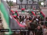 Libye : manifestation de combattants... - no comment
