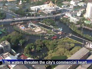Aerial images of flooded Bangkok
