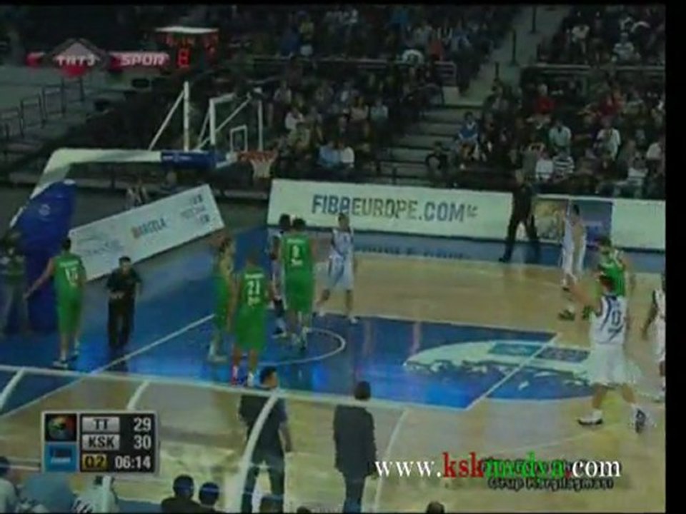 TELEKOM-KSK EUROCHALLANGE MAÇI İLK YARI