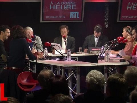 A la Bonne Heure du 10 novembre 2011: présentation de INES DE LA FRESSANGE et de TOMER SISLEY par Stéphane Bern