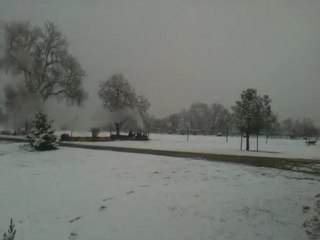 Le Chemin de Fer de la Mathildié sous la neige 8 mars 2010