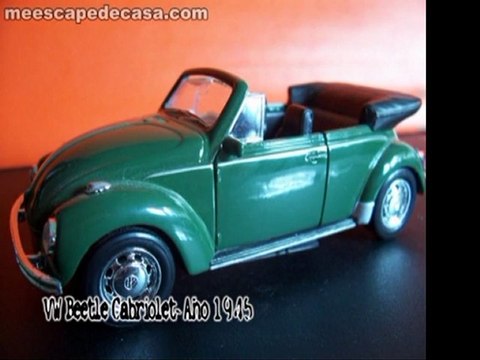 Comparación de Autos a Escala con Autos Reales ('Clásicos de Leyenda' del Diario El Comercio)