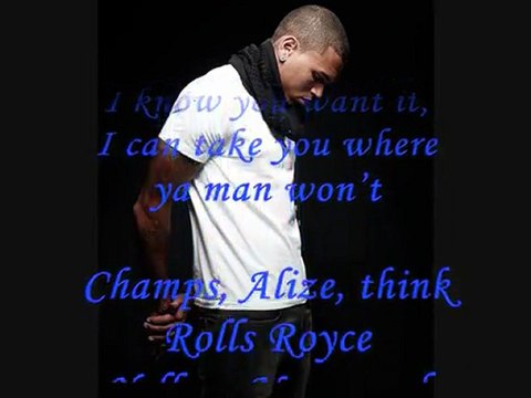 Chris Brown ft. Fat Joe - Another Round (Lyrics on Screen)
