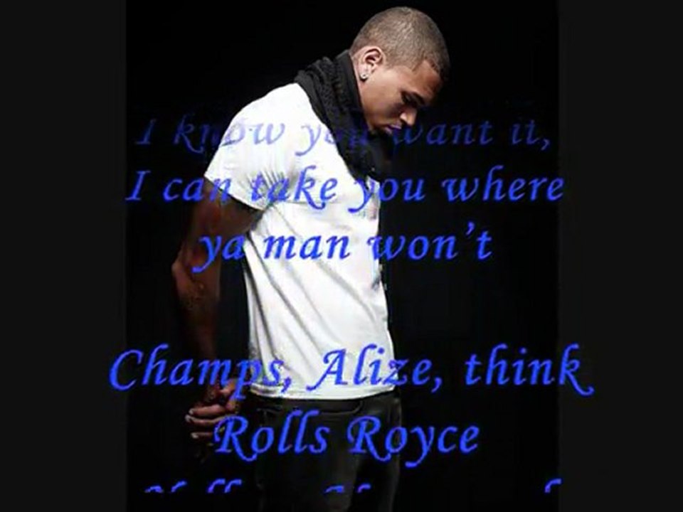 Chris Brown ft. Fat Joe - Another Round (Lyrics on Screen)