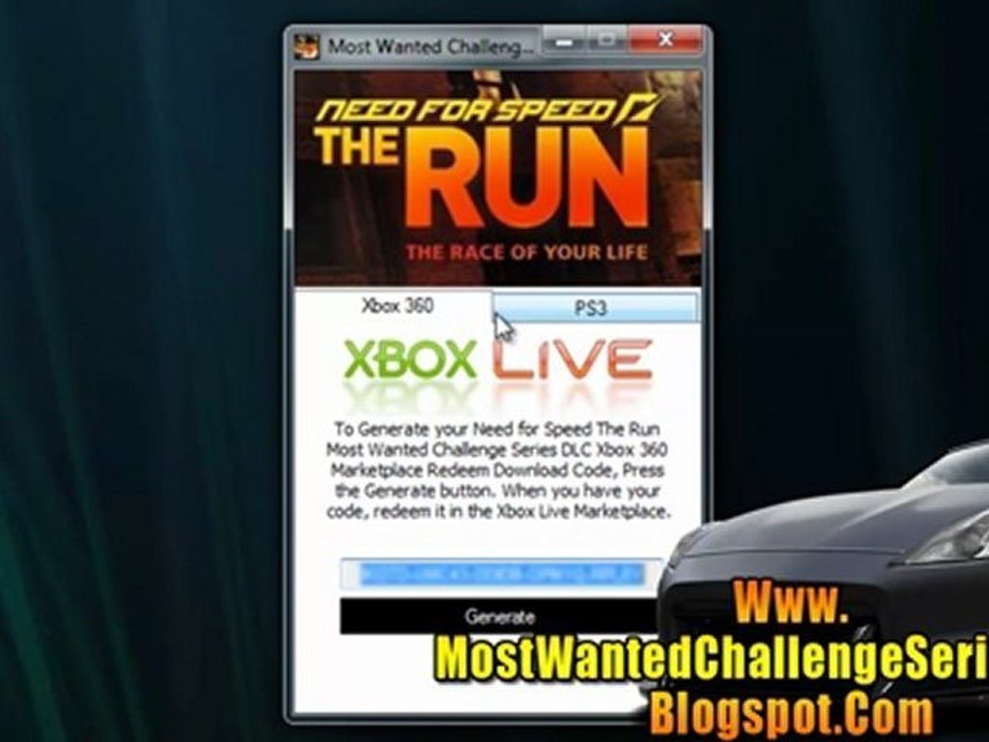 Achternaam lijden Trunk bibliotheek Need for Speed The Run Most Wanted Challenge Series DLC Free on Xbox 360  And PS3 - video Dailymotion