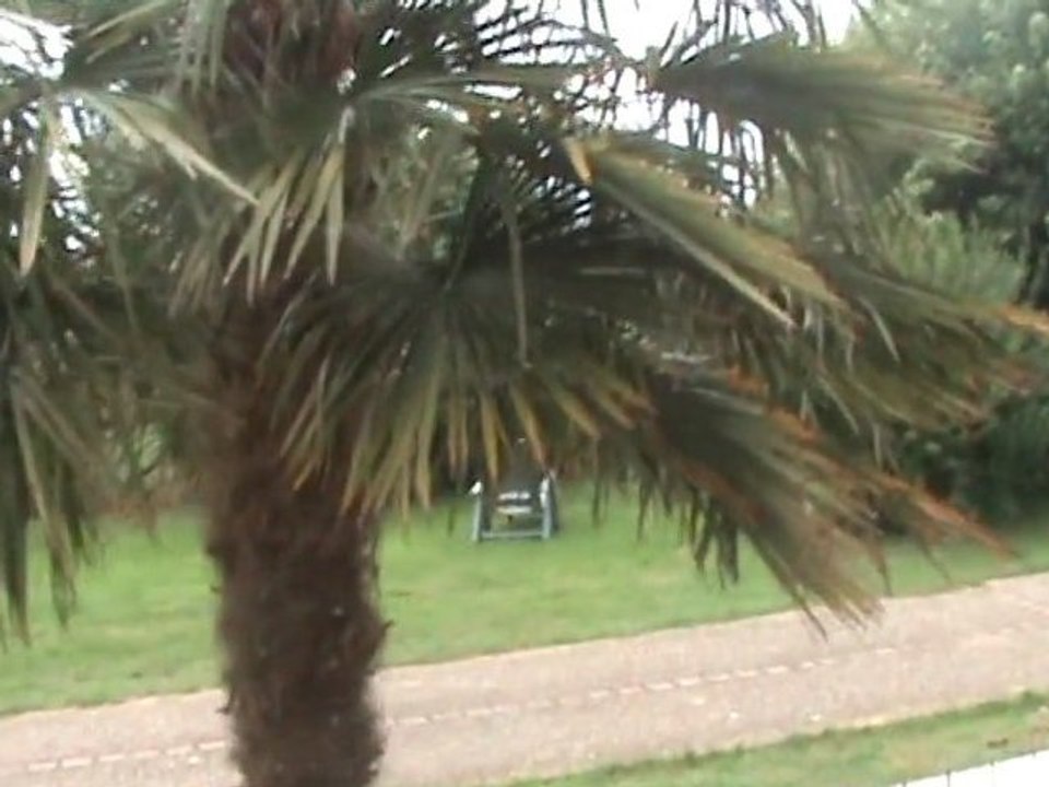 Terrasse contemporaine composite gris version longue