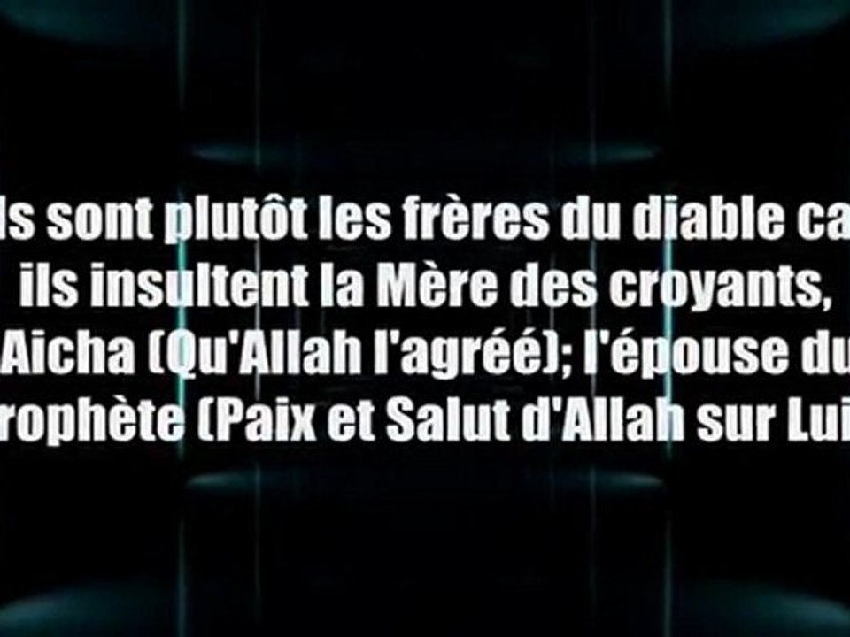 Les Shiites ne sont pas nos Frères! Shaykh Al Fawzan