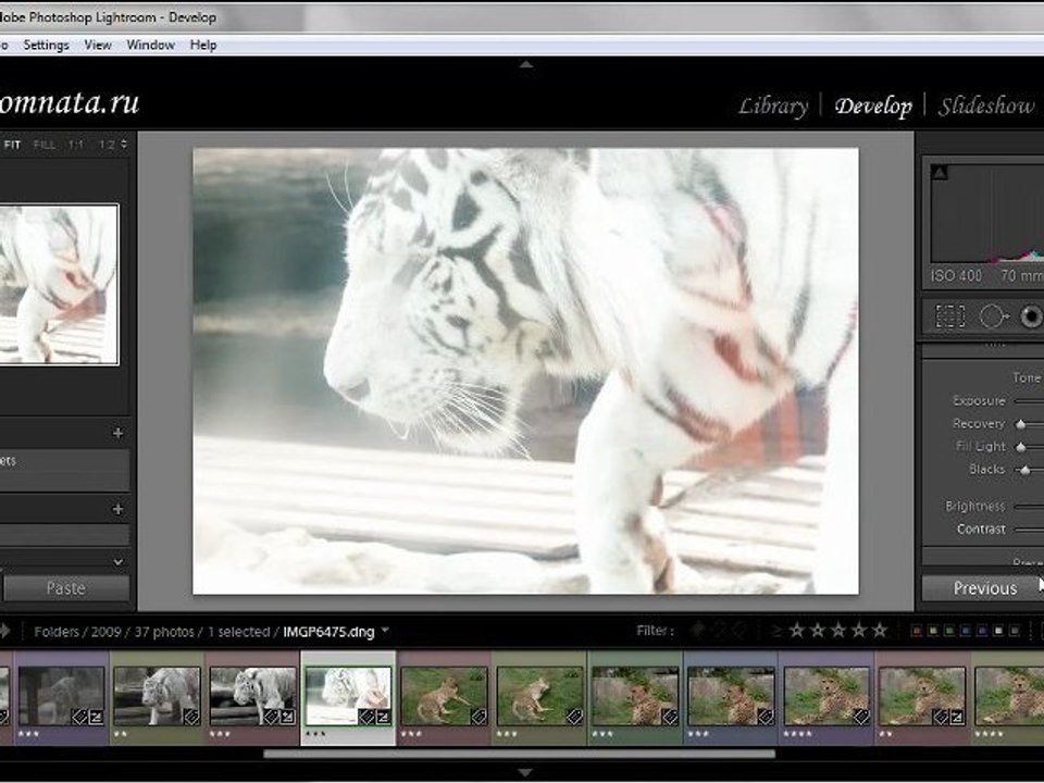 Урок 024 полного русского курса по Lightroom 2