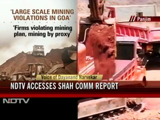 Report on illegal Goa mining presents crisis for Chief Minister