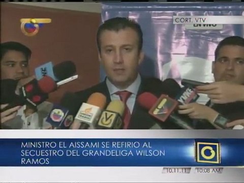 Localizan vehículo presuntamente involucrado en secuestro de Wilson Ramos