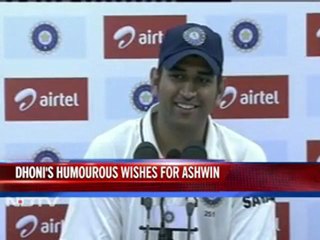 Marriage not a criteria for selection, jokes Dhoni on Ashwin
