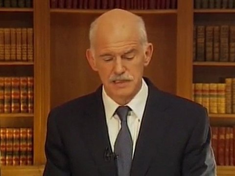 Greek PM Papandreou stands down