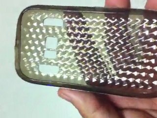 Capa de Silicone Premium Celular Nokia C7 Fume