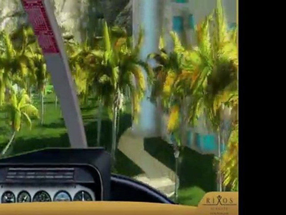 Visual 3D Flaying Rixos sungate