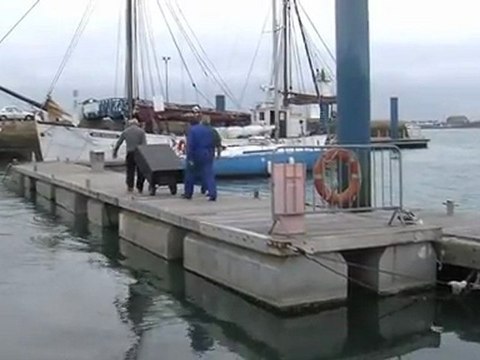 Bro Warok, un vieux gréement vers Haïti, préparation du bateau