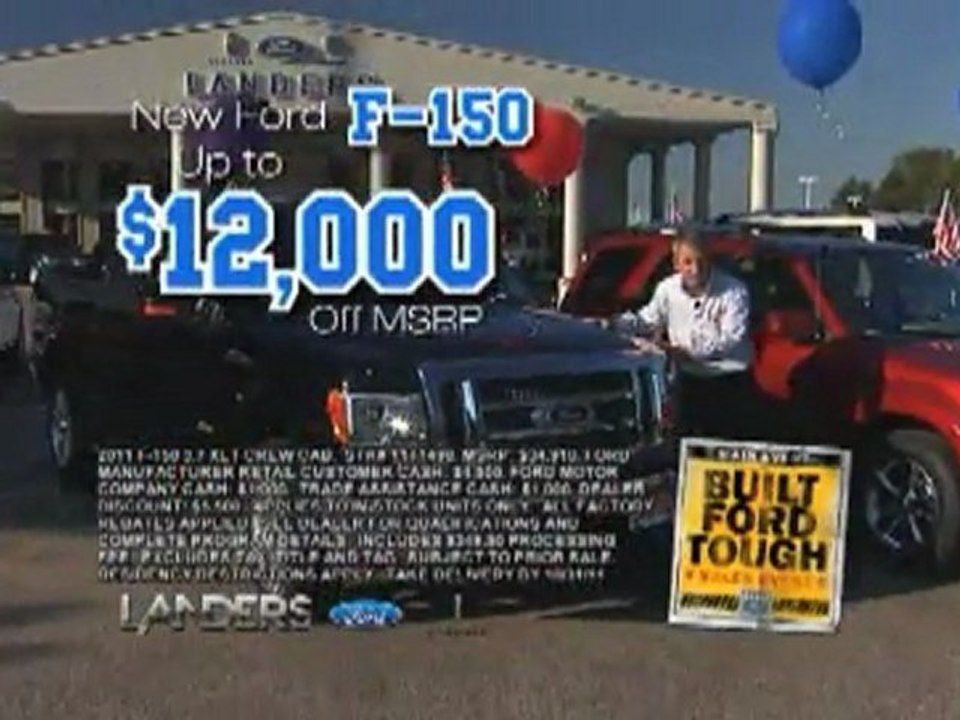 Landers Ford sells 225 New Fords