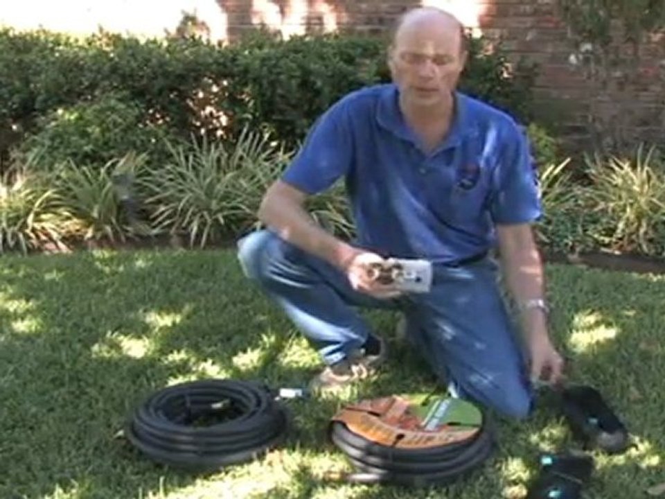 How to Water a Foundation - Soaker Hose Foundation Watering System