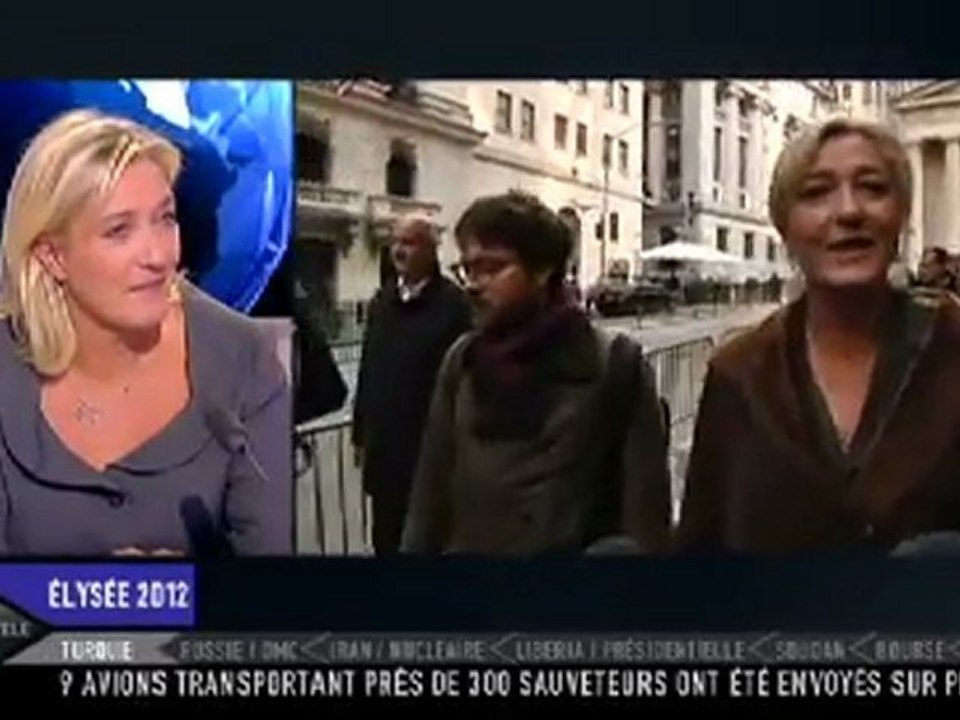 Marine Le Pen itele 101111