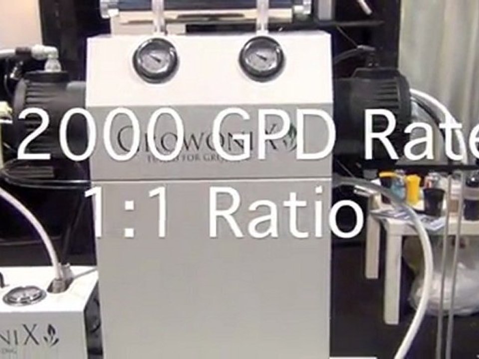 Growonix Reverse Osmosis Filters for Hydroponics - Water Filter for Garden Water Filters For Gardens