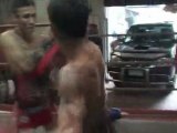 Muay thai camp boxe Sing klong Si Thailande