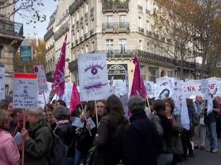 Manifestation Nationale contre les Violences faites aux Femmes - Paris - 05 Novembre 2011