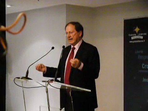 Mise en orbite de la Galaxie Libérale - 9 novembre 2011 - Discours de cloture par Hervé Novelli
