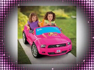 Barbie Mustang Battery Powered Sports Cars
